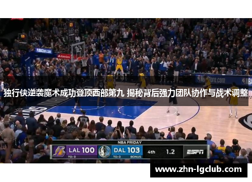 独行侠逆袭魔术成功登顶西部第九 揭秘背后强力团队协作与战术调整